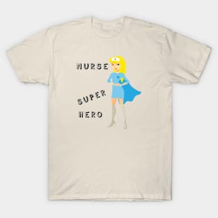 Nurse super hero - cartoon T-Shirt